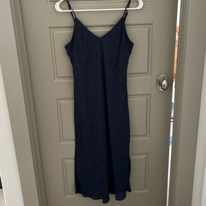 Target dress in great condition. Cute. Navy blue leopard pattern.